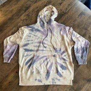 Tie Dye American Eagle Hoodie